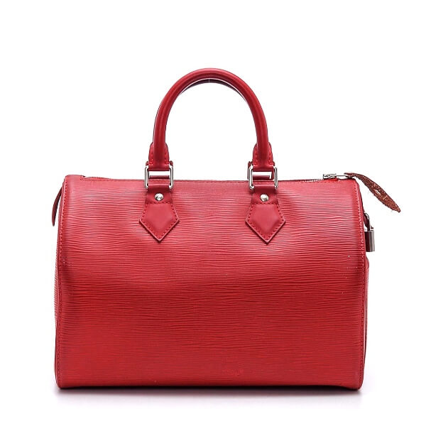 Louis Vuitton - Red Epi Leather Speedy 25 Bag